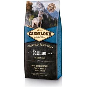 CROQUETTES Carnilove -  Chien adult au saumon - 12 kg