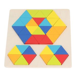 PUZZLE KEL Puzzles hexagonaux en bois Puzzle Tangram Hexa