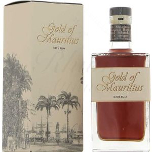 RHUM Gold Of Mauritius Dark Rum - Rhum ambré - 40.0% Vo