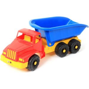 VOITURE - CAMION Camion géant en plastique 75 cm - MGM - Multicolore et Argent - Pour enfant - Poids 2 Kg