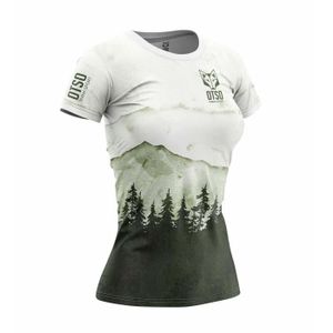 TENUE DE RUNNING T-shirt technique femme - OTSO Forest - Vert - XS - Running
