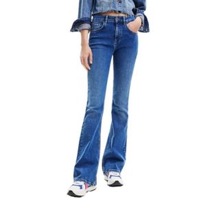 JEANS DESIGUAL Jeans Femme Bleu Coton GR76805
