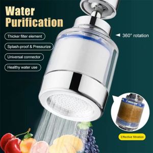 Filtre à eau potable 16L, Purificateur d'eau par gravité pour éliminer les  sédiments, Filtre à eau avec filtre amovible, Avec robinet