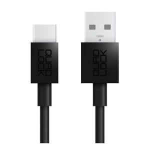 CÂBLE INFORMATIQUE Câble USB-A/USB-C Quad Lock - noir - 20 cm