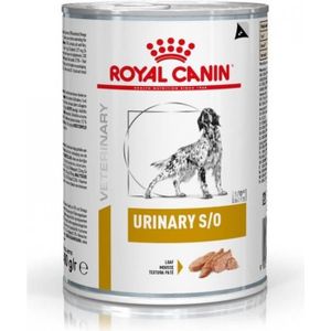 BOITES - PATÉES Royal Canin Veterinary Diet Chien Urinary s/o Aliment Humide 410g