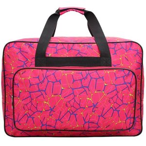 Sac de Rangement Universelle Sacoche de Transport avec Rembourrage Fleurs de Minuit cb-sw34-35-par Convient à Singer Brother Toyota Kenley Sac pour Machine à Coudre