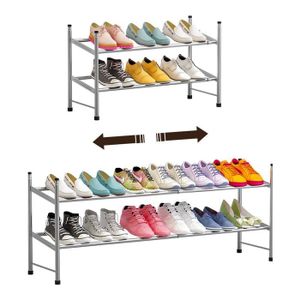 Acheter PDTO Étagère à chaussures verticale Organisateur de rangement pour  étagère à chaussures Gain de place pour le coin de l'entrée