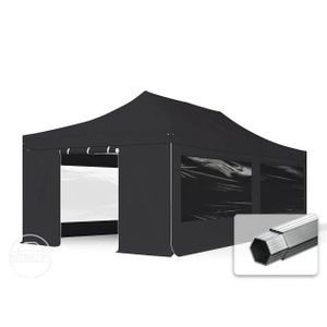 TONNELLE - BARNUM Tente pliante TOOLPORT 4x8 m - Alu, PES 400g/m² - 