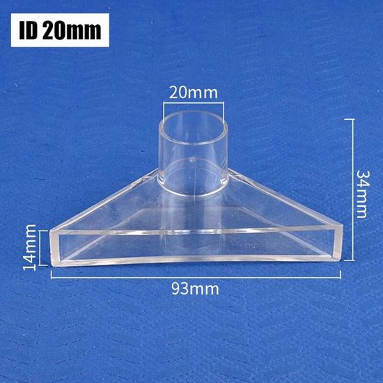 EVANEM 1 Pièces Tube Carré En Acrylique, For Fournitures De Jardin