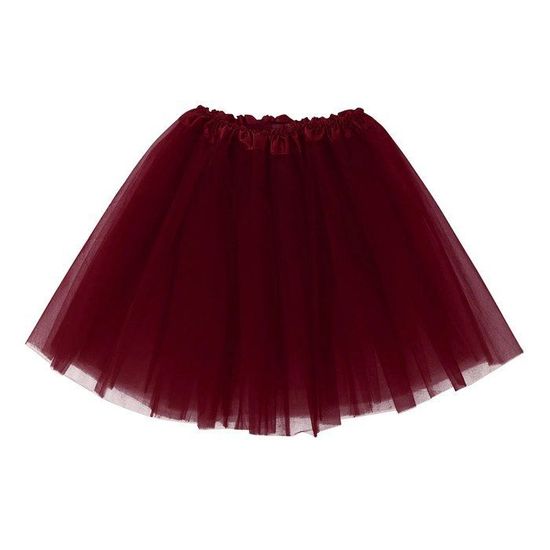 Jupon de brevde Ballet en Tulle Superpos?� pour Femme,Mini Jupe Courte Bouffante Pliss?�e en Gaze 
