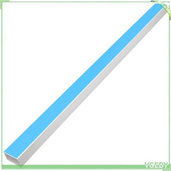 vidaXL Goulottes de Câble, Protège-câbles, Protecteurs de Câble, Cache-cordons, Gestions de Câble de Bureau Maison Intérieur, 16 mm 10 m PVC