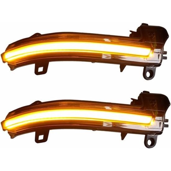 Clignotants Dynamiques LED Pour Rétroviseurs BMW Série 1/2/3/4 (F20-F34) Et X1 E84 (2012-2018) | Séquentiels