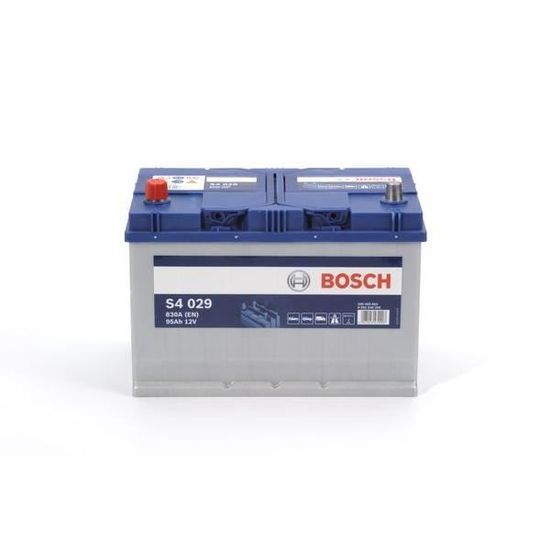 BOSCH Batterie Auto S4029 95Ah 830A / + à gauche