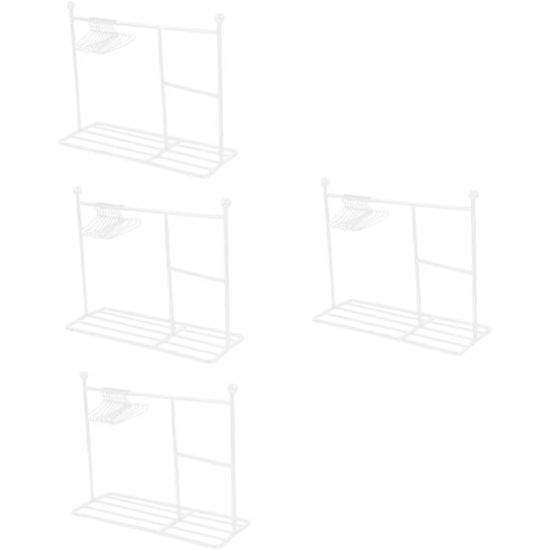 Cintres Poupée 8 Pièces LuLiyLdJ - Mini Cintres Armoire Pour Poupées