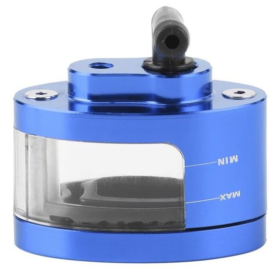Réservoir De Frein Moto CNC Aluminium Noir - Universel Pour CBR, YZF, GSXR, ZX Et Plus - Facile à Installer