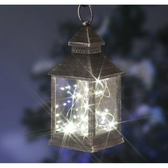 Com-four® Lanterne LED 3x Avec Fonction Minuterie - Éclairage LED