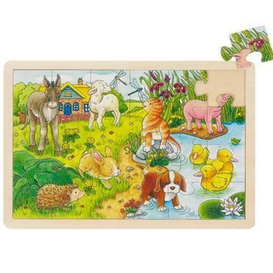 Puzzle Animaux de la Forêt GOKI - Maman Naturelle