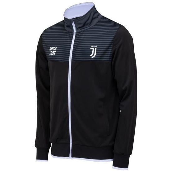 Juventus Grand drapeau à damier avec logo Juventus, 100 x