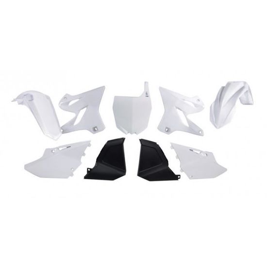 Racetech Kit Plastique Complet RTECH Yamaha 125 250 YZ 02-14 Black Restyle 15
