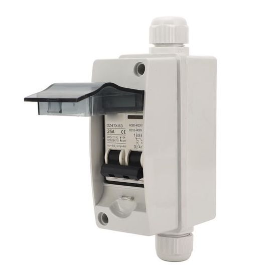 Disjoncteur solaire VBESTLIFE DZ47X 63 25A IP65 DC 12400V AC — free download