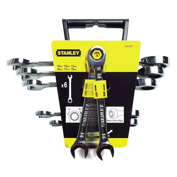 Stanley Clés mixtes à cliquet 6 pcs - vue 4