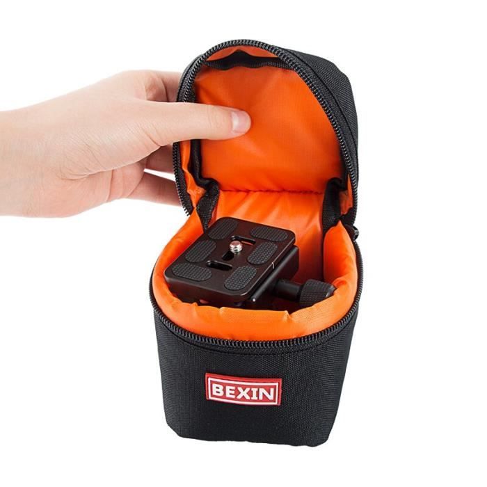 Case Logic DSL101 Étui Protection Objectif Photo - Sac Objectif Remplaçable Noir
