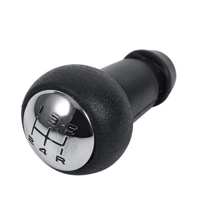 Pommeau De Levier De Vitesse, 5 Vitesses Manuelle pour Peugeot 106 206 306 406 107 207 301 307 308 407 2008 3008 / Citroen C2 C4