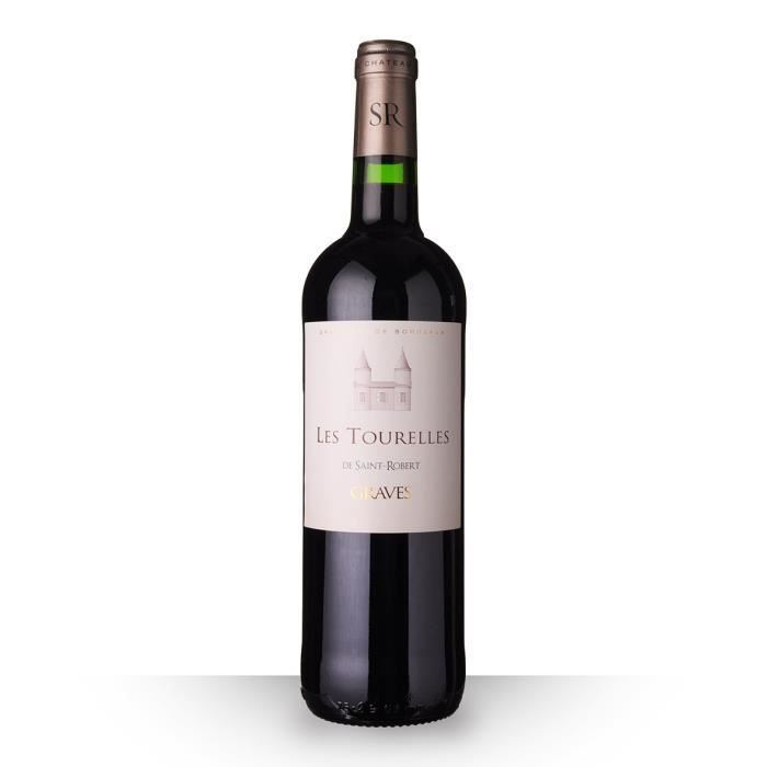 Les Tourelles de Saint-Robert 2016 AOC Graves - 75cl - Vin Rouge