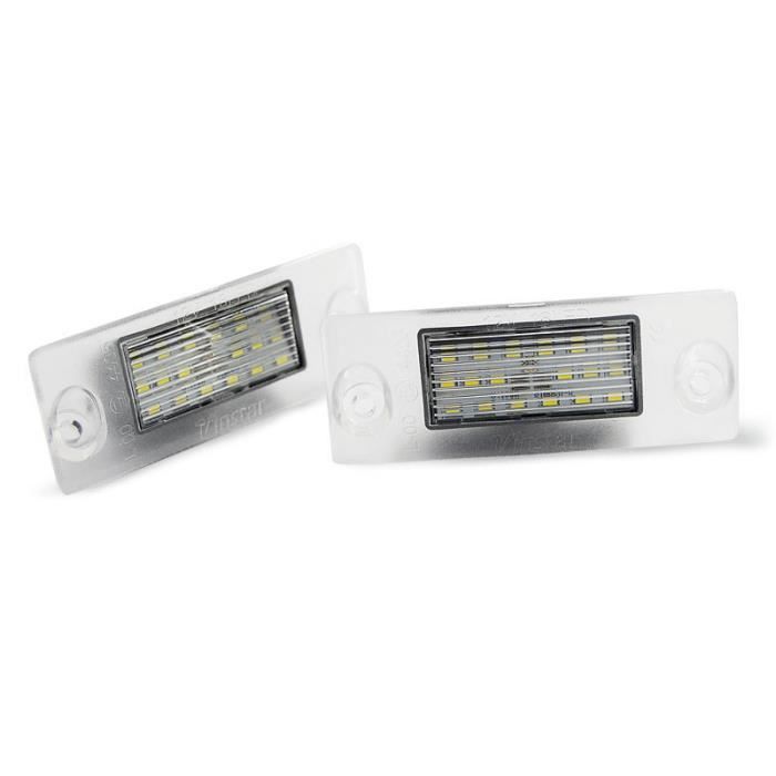Paire de feux de plaque Audi A4 B5 94-01 led (U04)