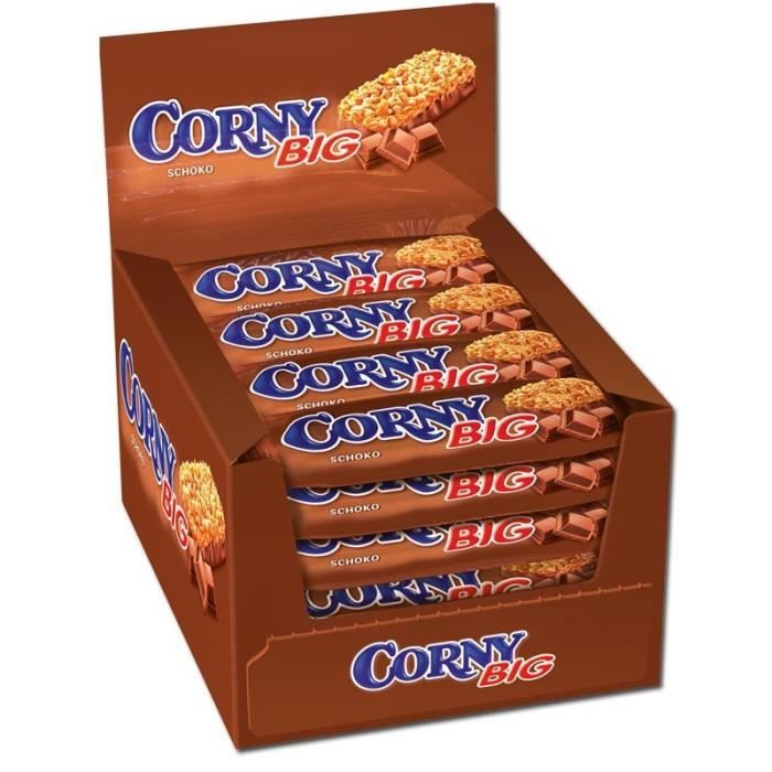 Corny Big barres de chocolat, 24 pièces