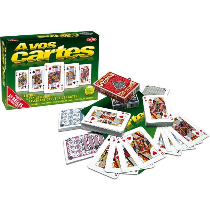 A vos Cartes - 02090 - Jeu de société, jeux de cartes - TACTIC