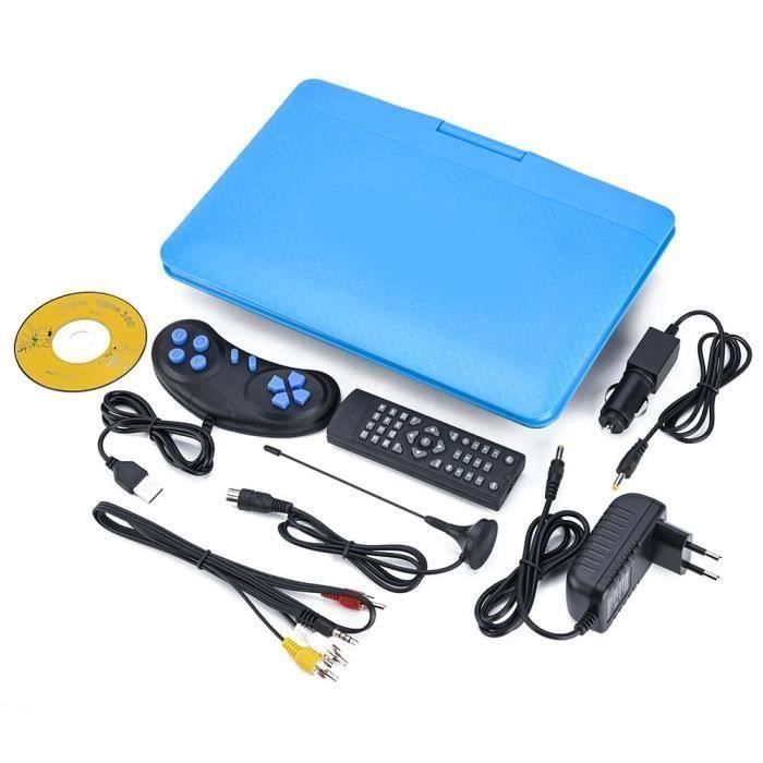 Lecteur de voiture portable HD DVD de 9,8 pouces (bleu) (réglementation eur 110-250V) MKK27