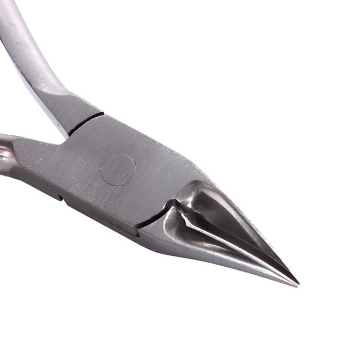 VGEBY Cutter Outils professionnels de manucure de pince à cuticule de tondeuse à ongles incarnée en acier inoxydable