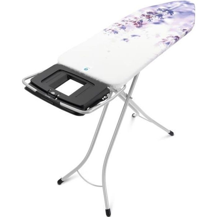 BRABANTIA Table à repasser C - 124x45 cm - Bleu