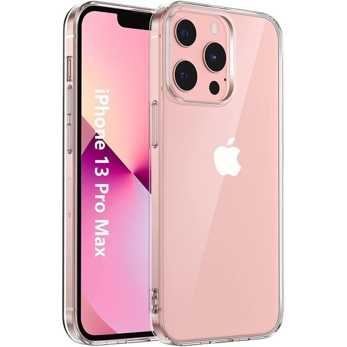 Coque Compatible avec iPhone 13 Pro Max 6,7 Pouces, Transparente étui de Protection en TPU Bumper Souple Housse Cover APC STORE®