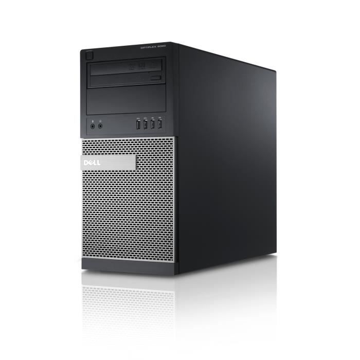 DELL OptiPlex 9020 MT, 3,3 GHz, Intel® Core™ i5 de 4eme génération, 4 Go, 500 Go, DVD-ROM, Windows 7 Professional
