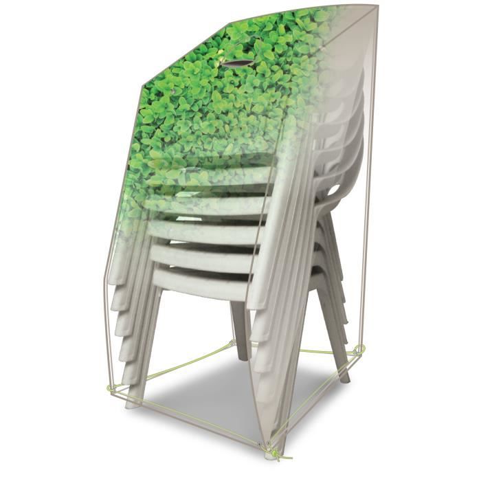 HOUSSE DE PROTECTION IMPRIMEE CHAISES EMPILABLES