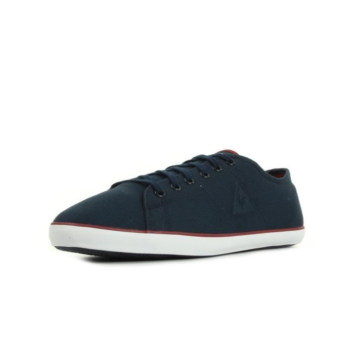 Baskets Le Coq Sportif Slimset Canvas Dress Blue Biking Red