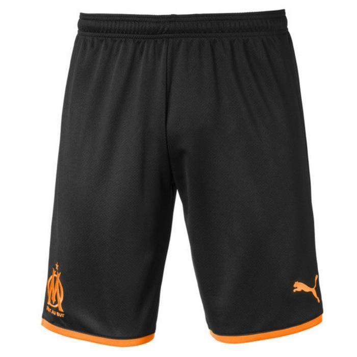 Short Officiel de Football Puma Homme OM Olympique de Marseille Third Saison 2019-2020
