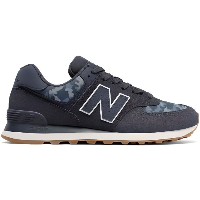 NEW BALANCE Baskets 574 Bimatière Bleu Mixte