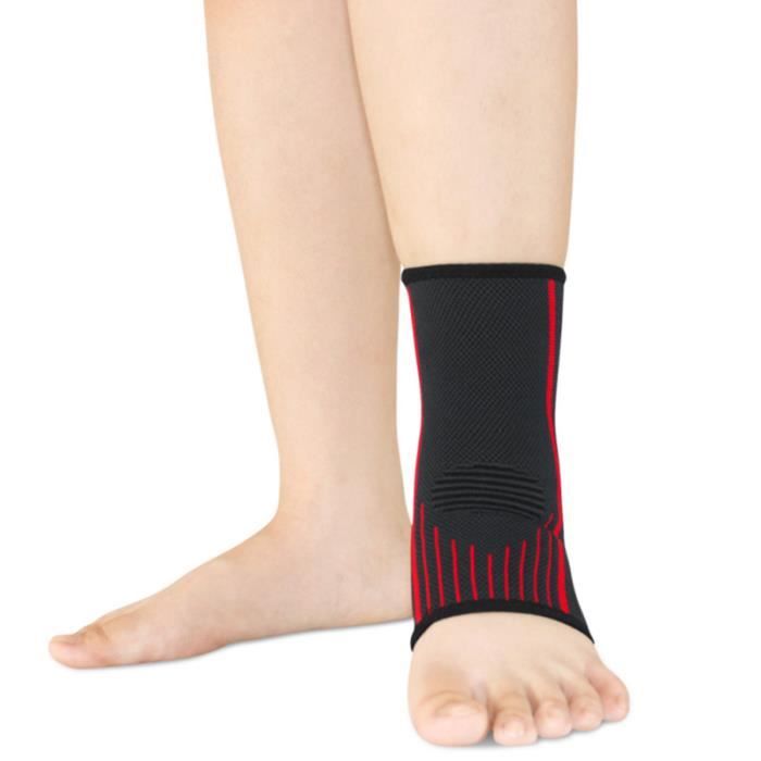 2 pièces support de cheville pratique attelle de tricoté garde tricot protecteur de pour homme PROTEGE-CHEVILLES - CHEVILLERE