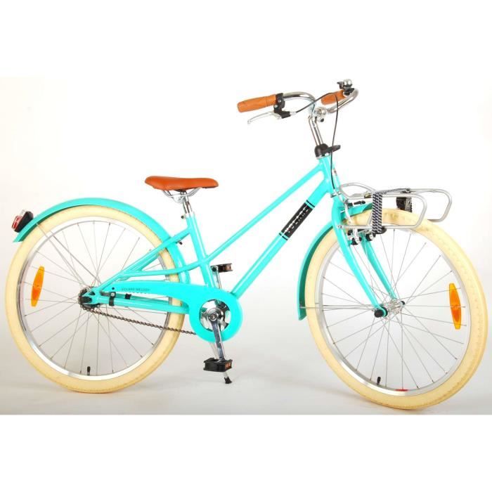 Vélo pour enfants Volare Melody - Filles - 24 pouces - turquoise - Prime Collection