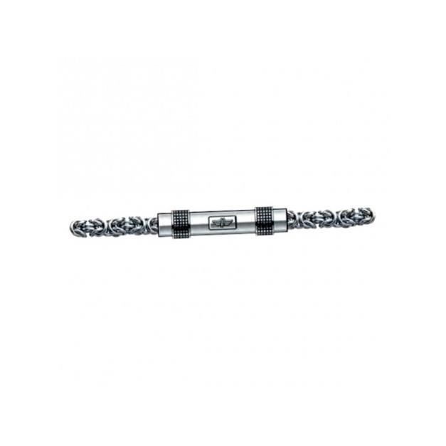 Bracelet - Gourmette - Jonc - Police - Bracelet Femme Police S14ALB04B (18 cm)