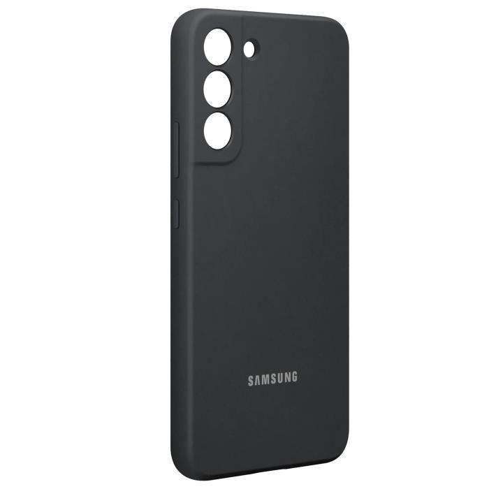 Coque Samsung Galaxy S22 Plus Soft Touch Silicone Cover Original noir Noir
