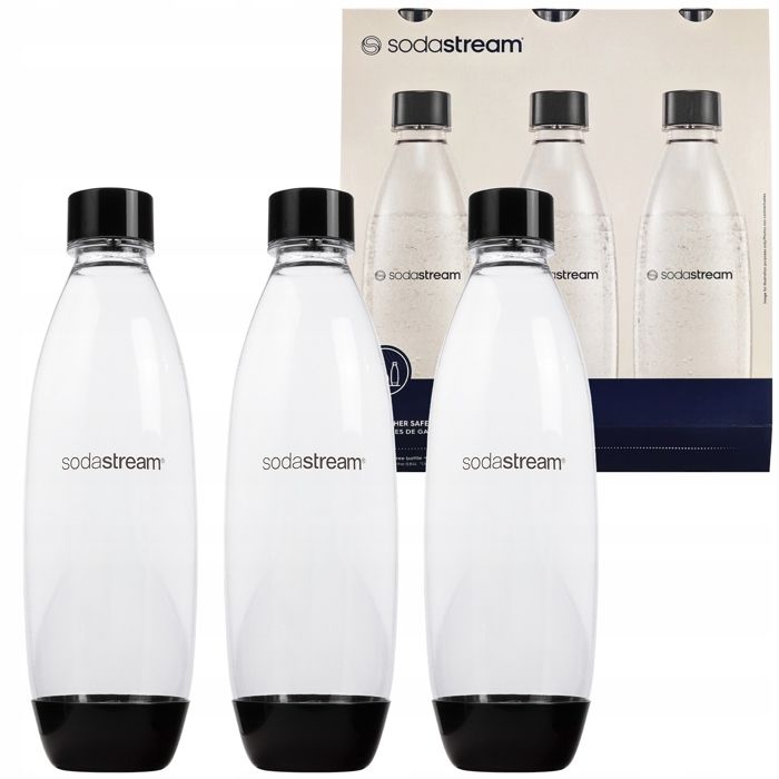Sodastream tripack Bouteille Fuse en plastique