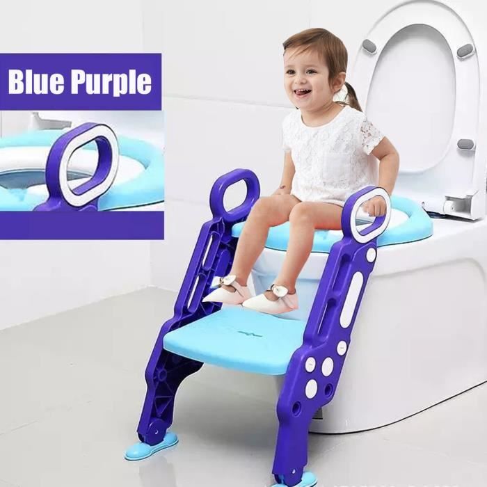 Pot Bébé Pliable 2-en-1 - Siège Toilette Enfant Voyage - Avec 20 Sacs Jetables - Gris - Parc Camping