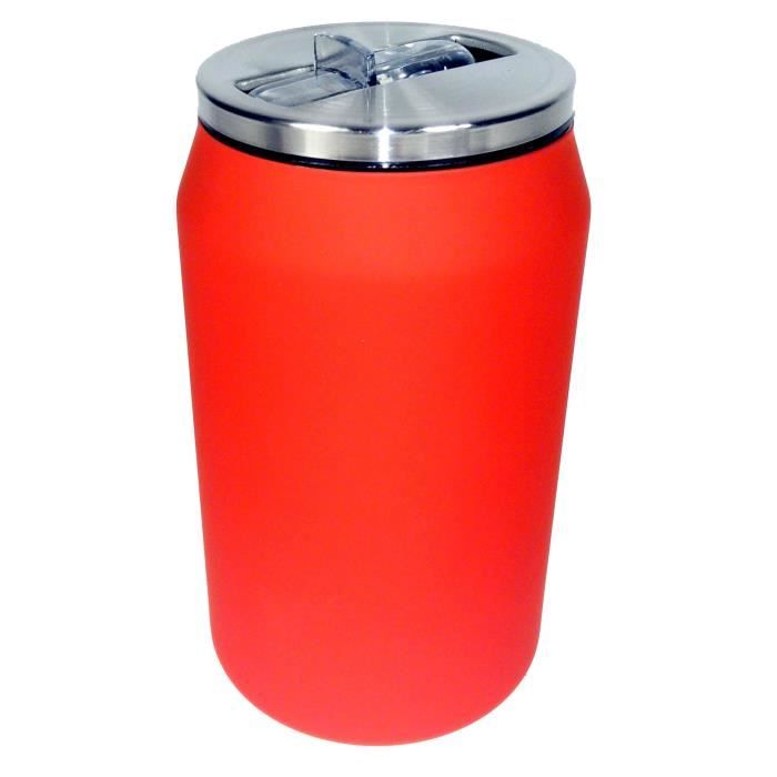 YOKO DESIGN Canette isotherme 280 ml - Rouge mat