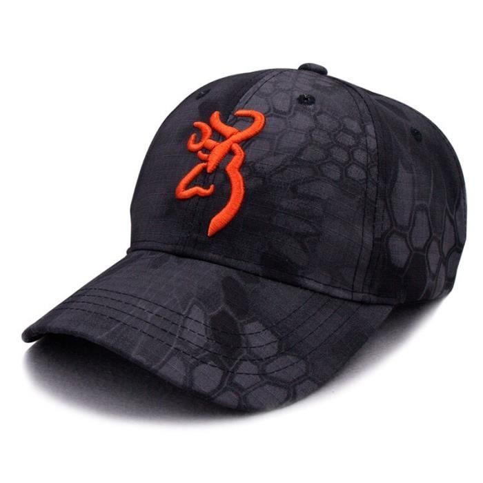 camouflage 1 cap-Adjustable -Casquette de Baseball Browning pour hommes, chapeau Hip Hop de haute qualité avec broderie 3dD, chapeau