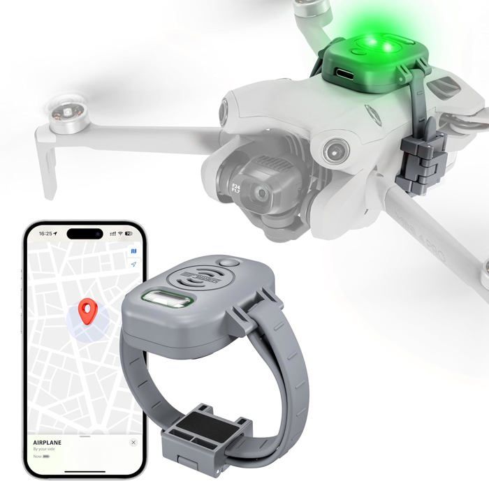 Startrc Buzzer DAlarme De Drone Alarme De Perte De Drone Led Rechargeable 120Db Contrôleur De Vol Gps Tracker Pour Dji Mini 4 Pro