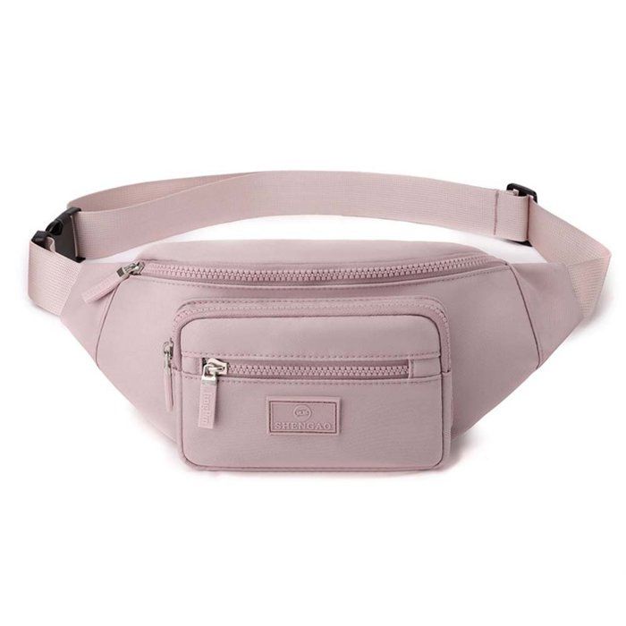 Sac Banane Holographique Femme – Sacoche Taille Imperméable Cuir PU Avec Pendentif Papillon – Idéal Voyage Randonnée